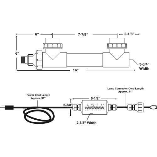 Aqua UV 8W Sterilizer Aqua UV 8W Sterilizer